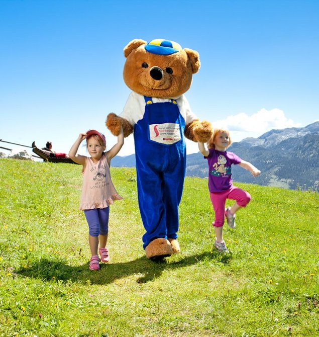 Spaß mit Bruno in Brunos Bergwelt