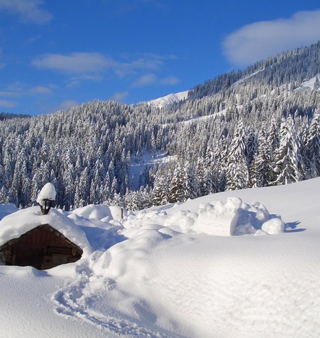 Winter in Russbach