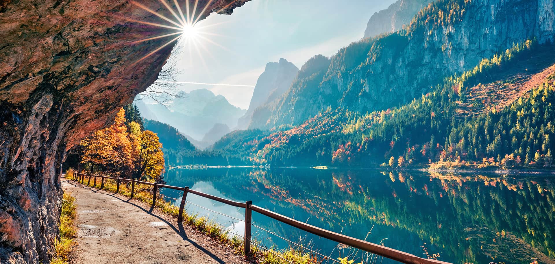 Ausflugsziel für Naturliebhaber - der nahegelegene Gosausee