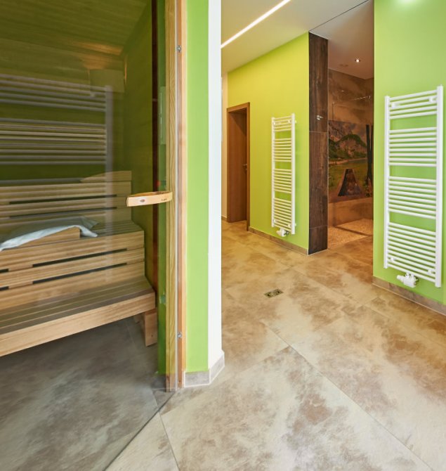 Finnische Sauna und Sanarium