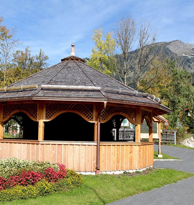 Gradieranlage im Dorf