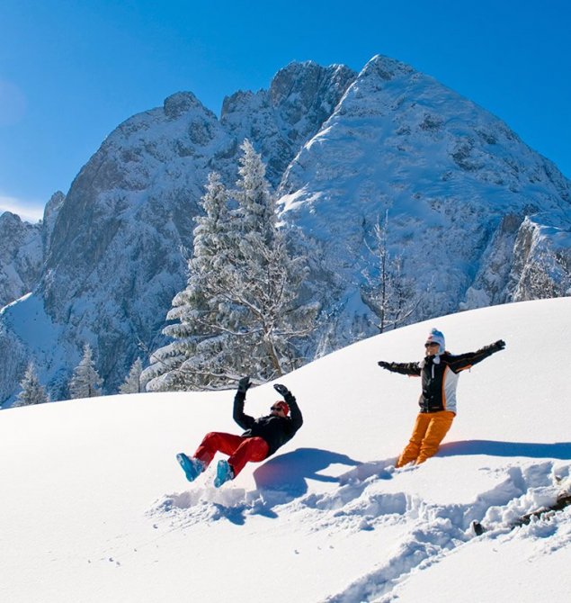 Spaß im Schnee